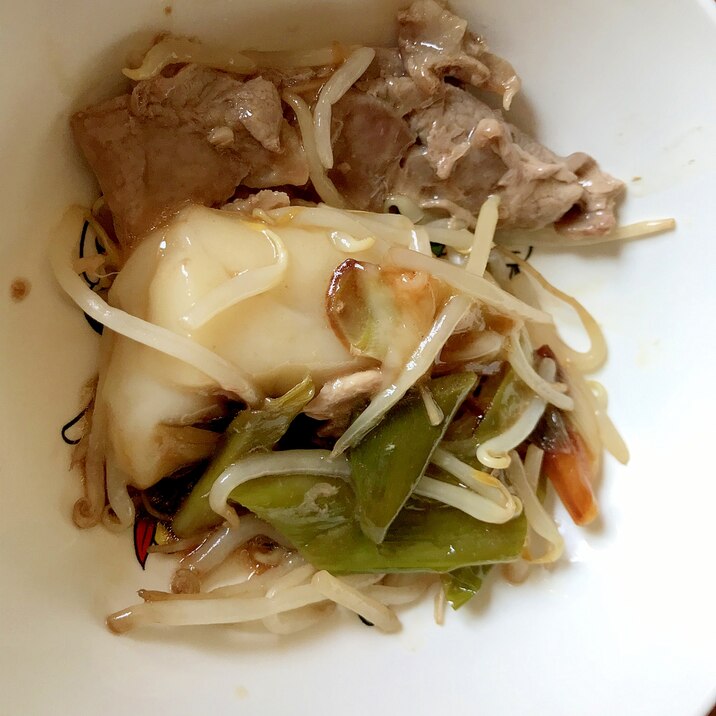 簡単!野菜雑煮(豚肉とお餅入り)